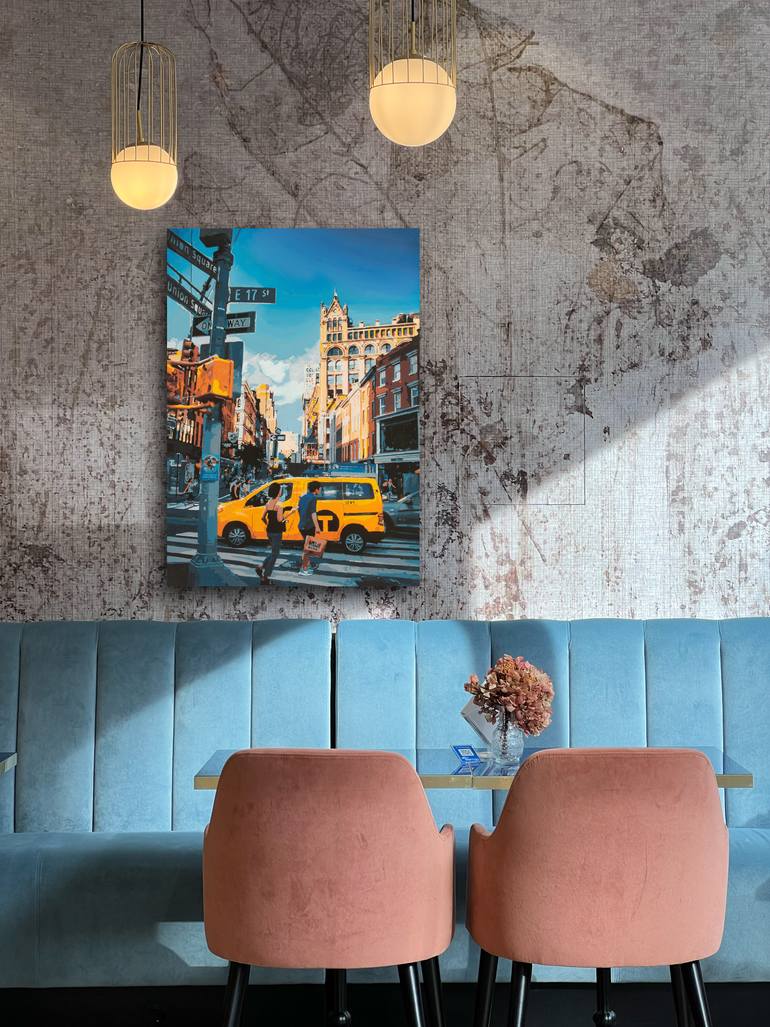 Original Realism Cities Painting by Marco Barberio