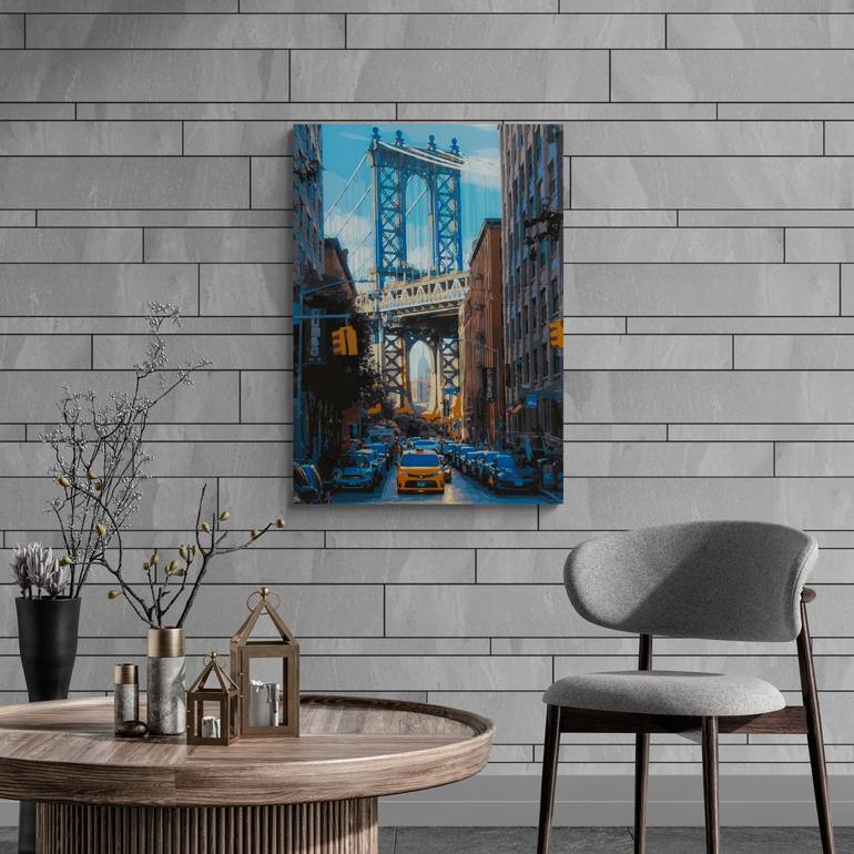 Original Cities Painting by Marco Barberio