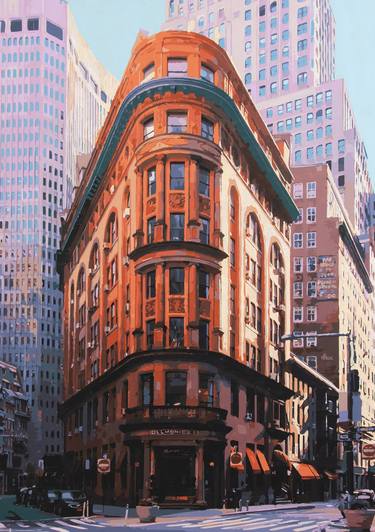 Original Architecture Paintings by Marco Barberio