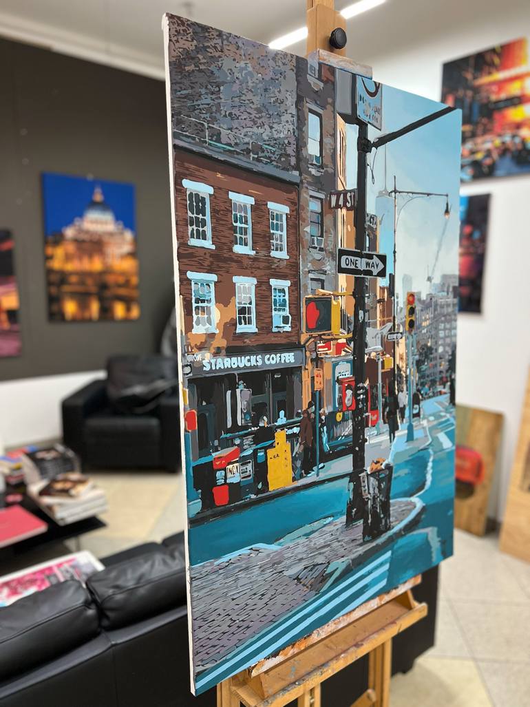 Original Realism Cities Painting by Marco Barberio