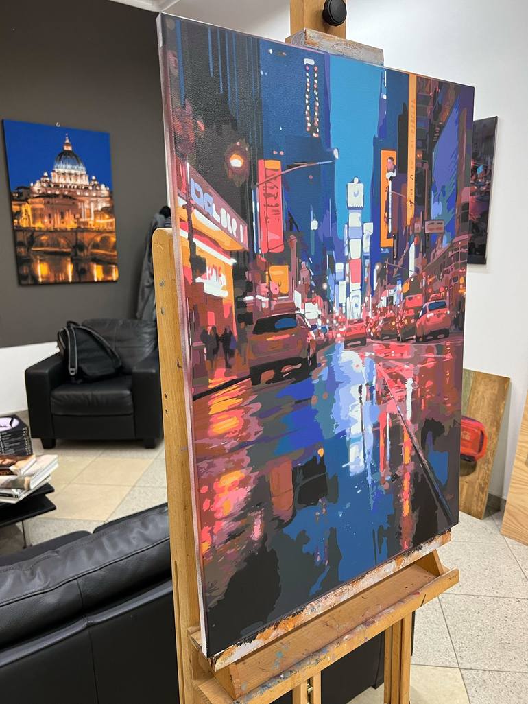 Original Realism Cities Painting by Marco Barberio