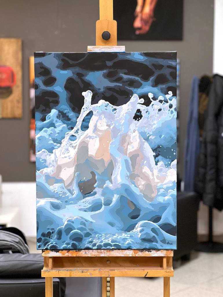 Original Realism Abstract Painting by Marco Barberio