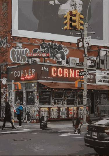 Original Realism Cities Painting by Marco Barberio
