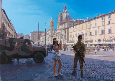 Print of Figurative Places Paintings by Marco Barberio