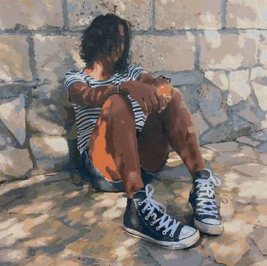Original Figurative Love Paintings by Marco Barberio