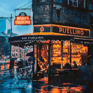 Print of Fine Art Cities Paintings by Marco Barberio