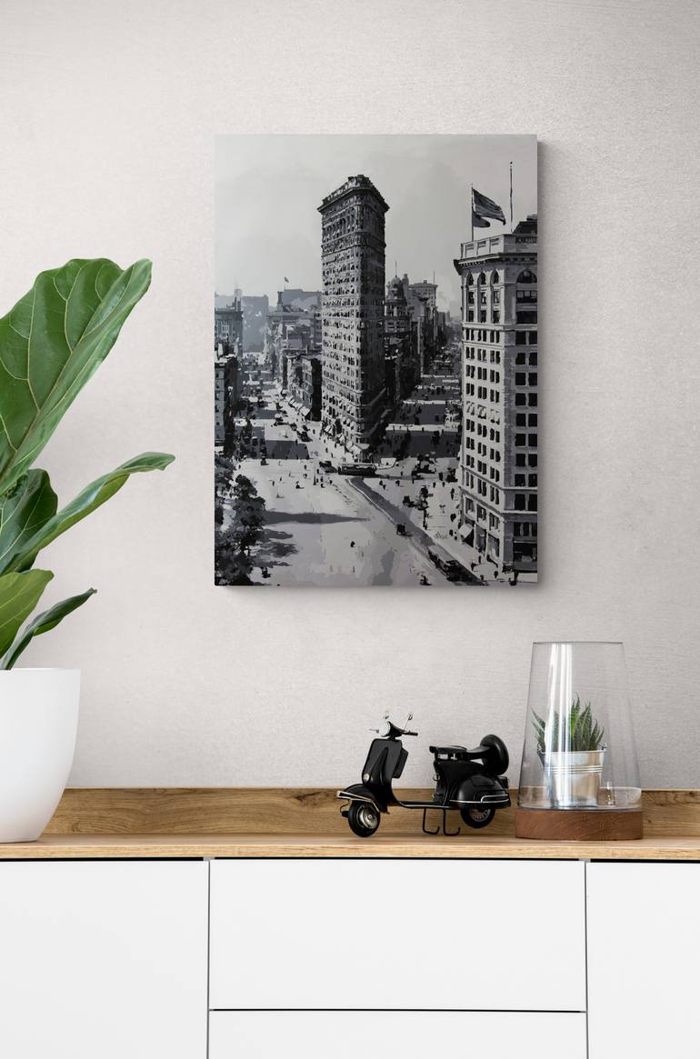 Original Realism Architecture Painting by Marco Barberio