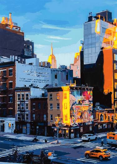 Print of Realism Cities Paintings by Marco Barberio