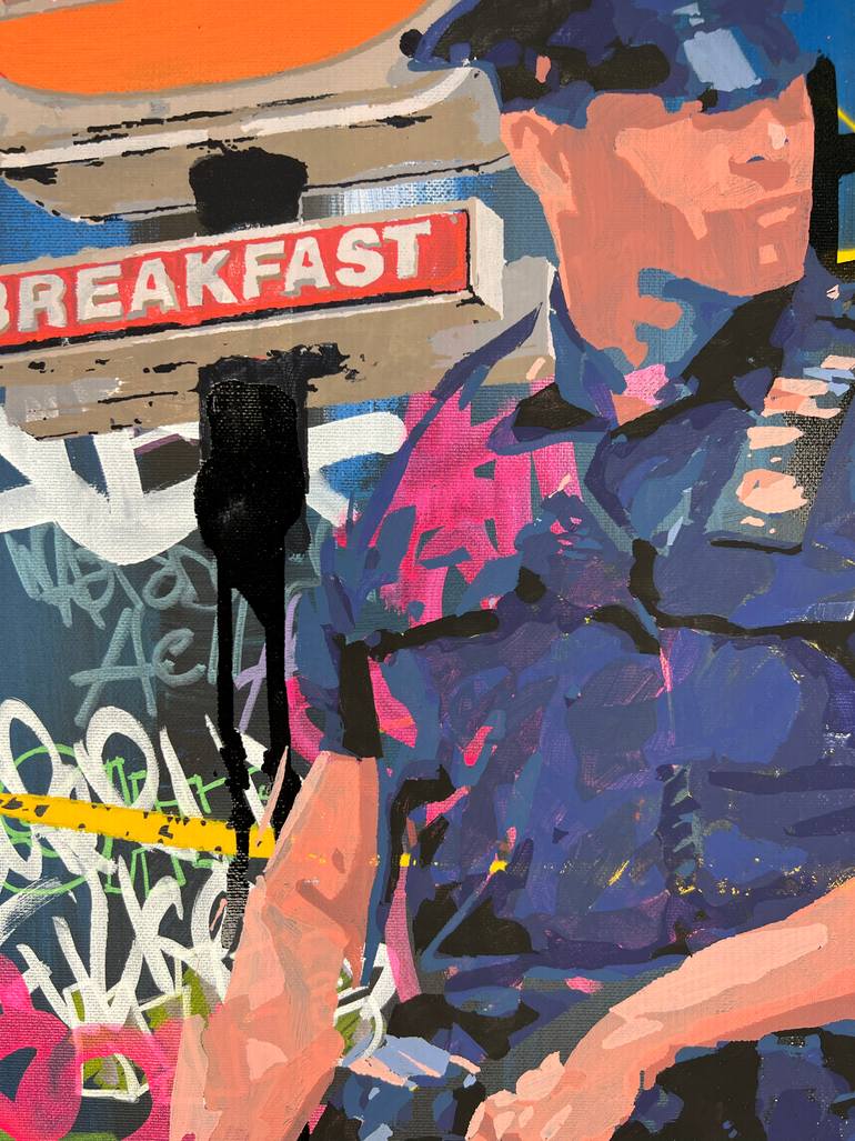 Original Figurative Pop Culture/Celebrity Painting by Marco Barberio