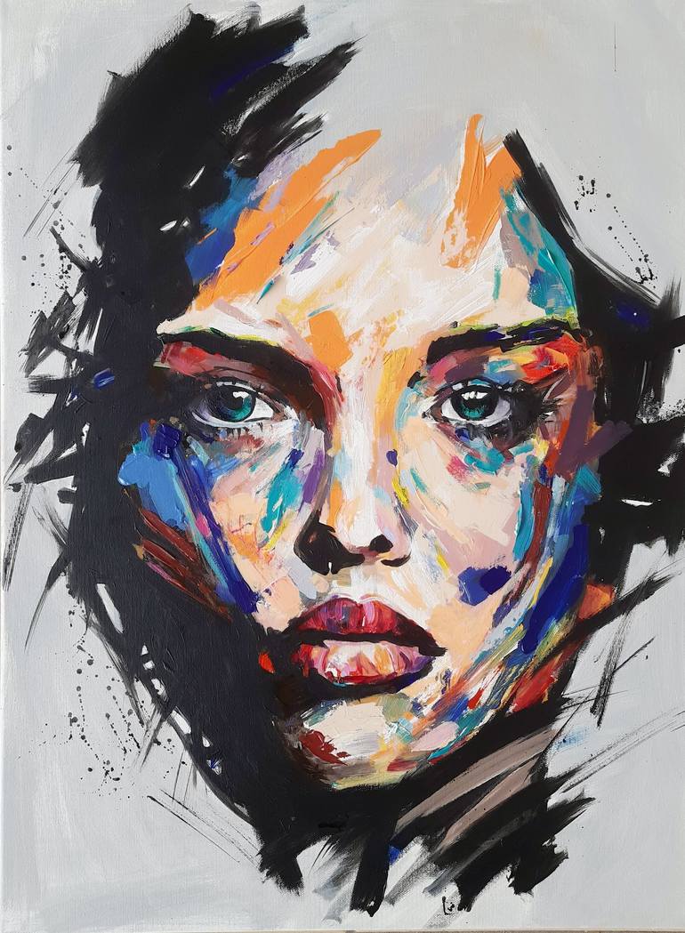 Determination Painting by Asya Kucherevskaya | Saatchi Art