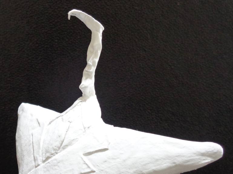 Original Abstract People Sculpture by Franco Iturraspe
