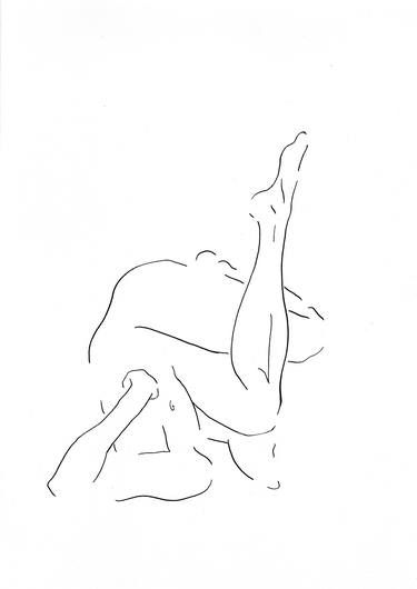 Print of Body Drawings by Brook Tate