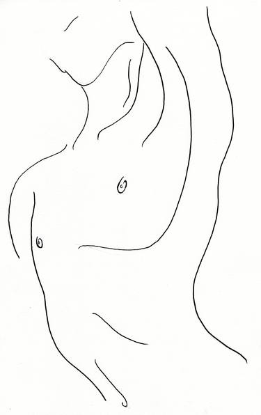 Print of Body Drawings by Brook Tate