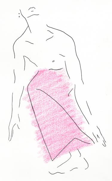 Print of Figurative Body Drawings by Brook Tate