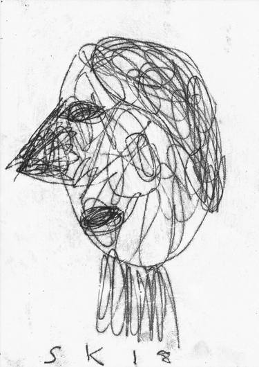 Original Abstract People Drawings by Sam Kerwin