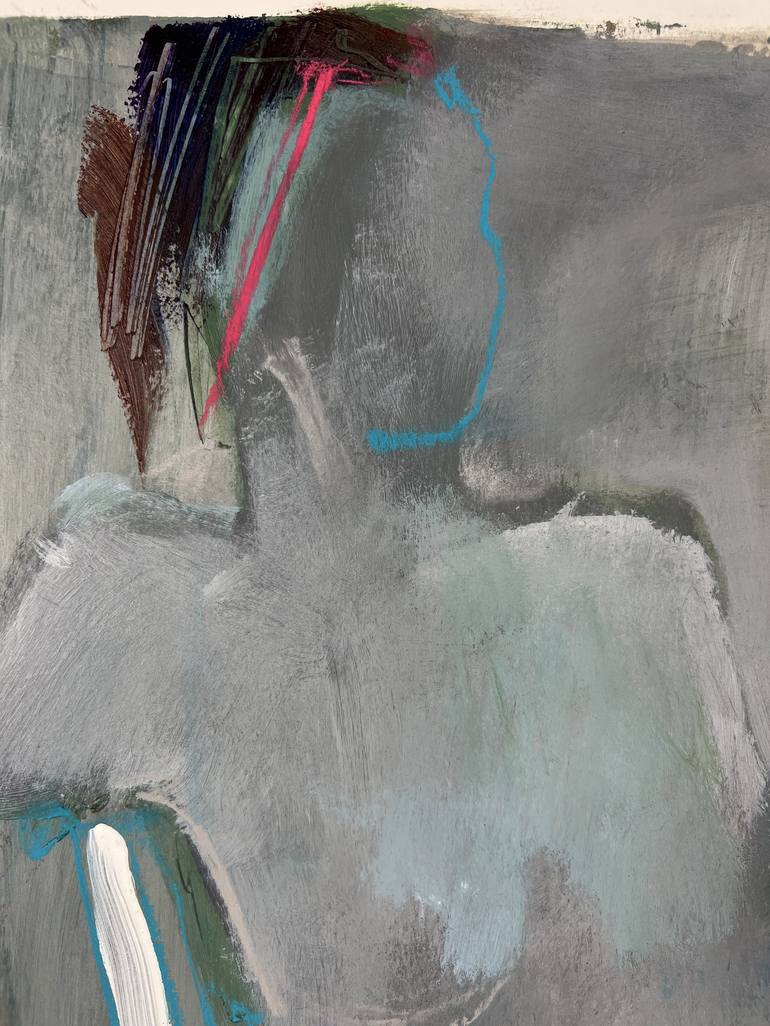 Original Abstract Nude Painting by Karen Darling