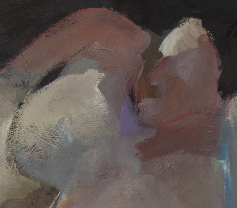 Original Figurative Nude Painting by Karen Darling