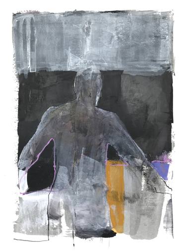 Original Abstract Men Paintings by Karen Darling
