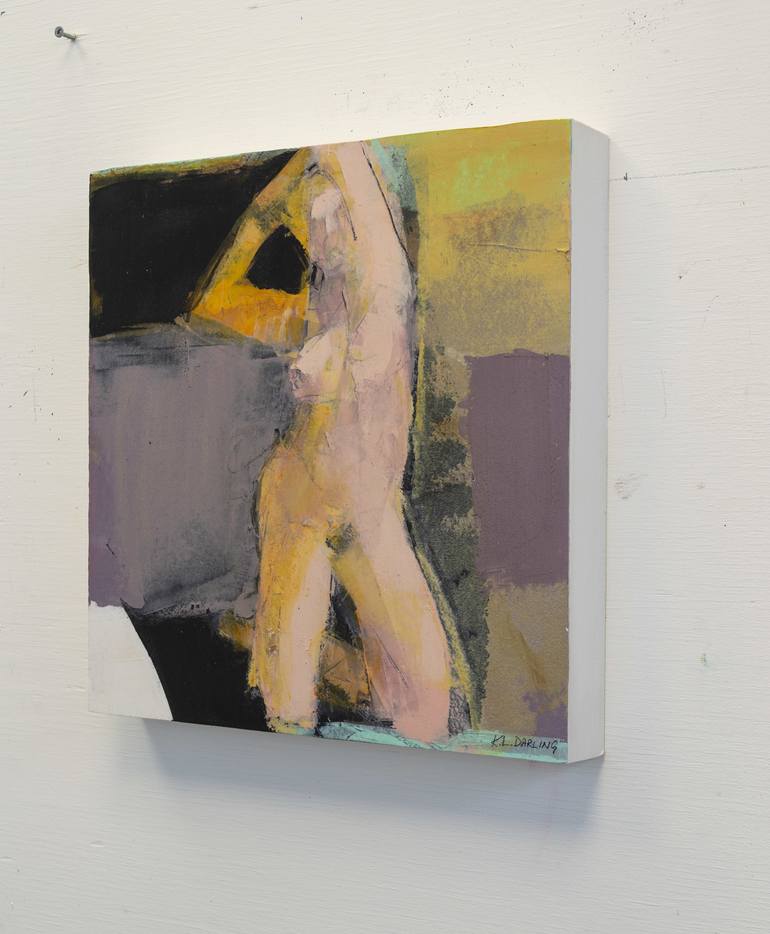 Original Expressionism Nude Painting by Karen Darling