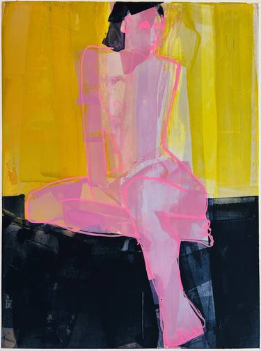 Original Abstract Expressionism Women Paintings by Karen Darling