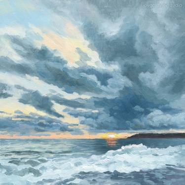 Original Realism Seascape Paintings by Joy Goldstein