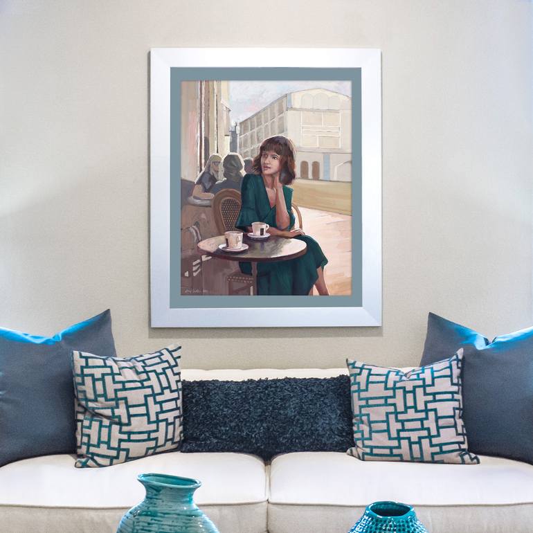 Original Figurative Pop Culture/Celebrity Painting by Joy Goldstein