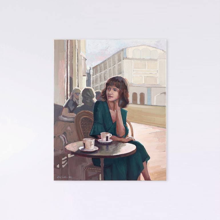 Original Figurative Pop Culture/Celebrity Painting by Joy Goldstein
