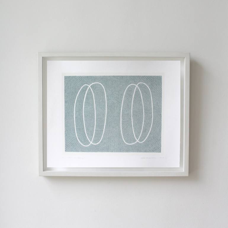 Original Abstract Printmaking by Emma Lawrenson