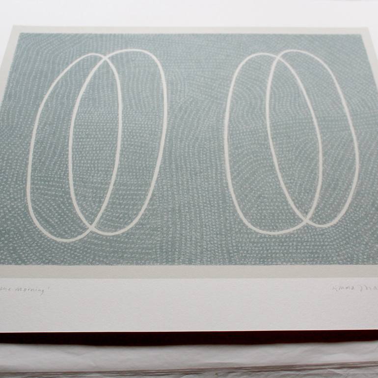 Original Minimalism Abstract Printmaking by Emma Lawrenson