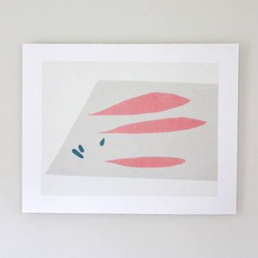 Original Abstract Still Life Printmaking by Emma Lawrenson