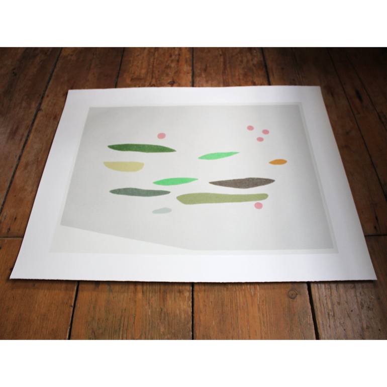 Original Contemporary Abstract Printmaking by Emma Lawrenson