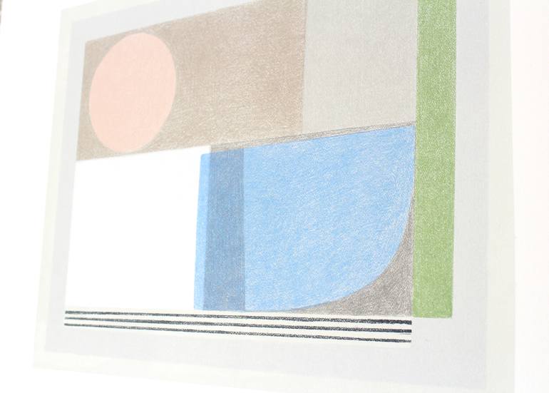 Original Abstract Printmaking by Emma Lawrenson