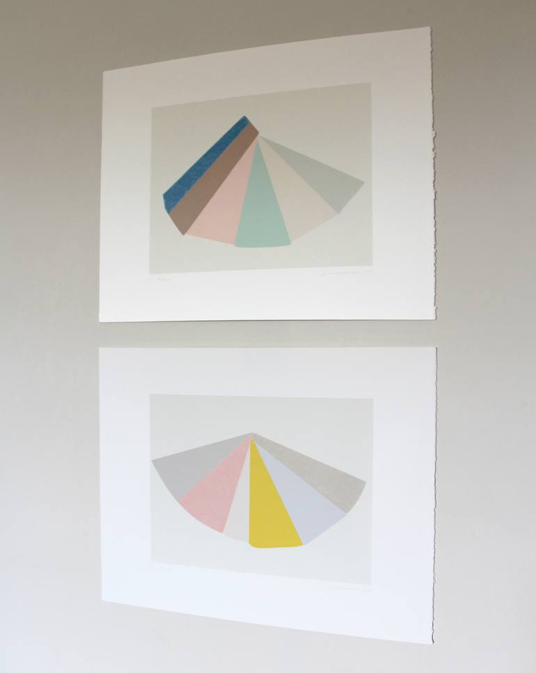 Original Abstract Printmaking by Emma Lawrenson