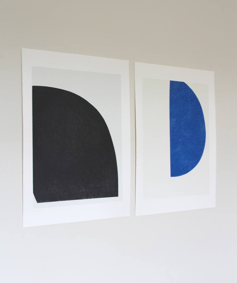 Original contemporary Abstract Printmaking by Emma Lawrenson