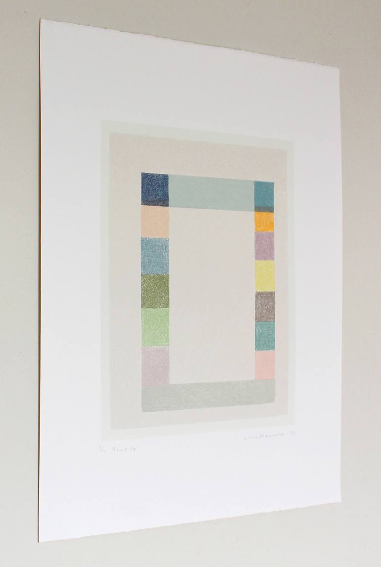 Original Abstract Printmaking by Emma Lawrenson