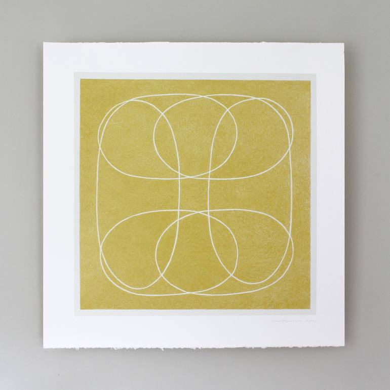 Original Minimalism Abstract Printmaking by Emma Lawrenson