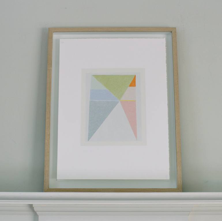 Original Minimalism Abstract Printmaking by Emma Lawrenson