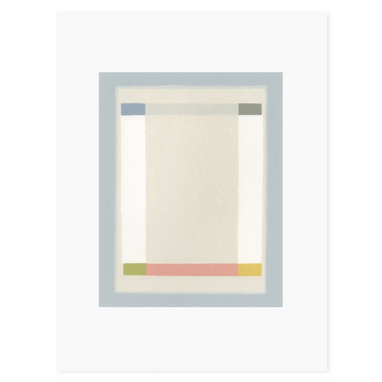Original Minimalism Abstract Printmaking by Emma Lawrenson