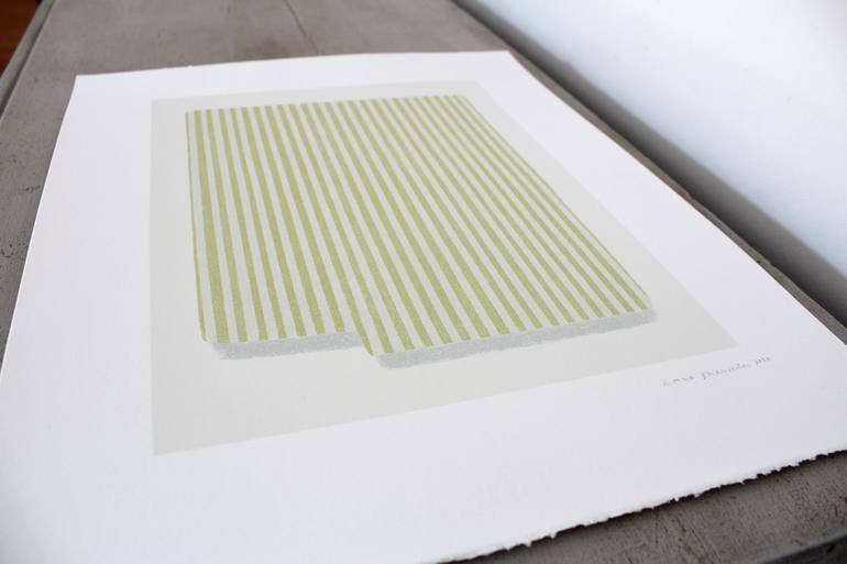 Original Minimalism Abstract Printmaking by Emma Lawrenson