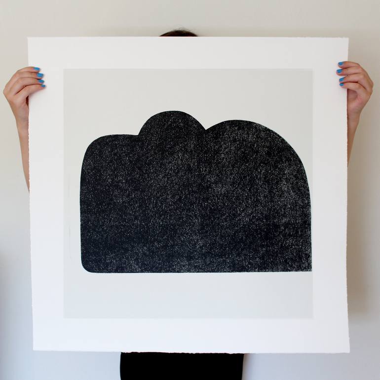 Original Minimalism Abstract Printmaking by Emma Lawrenson