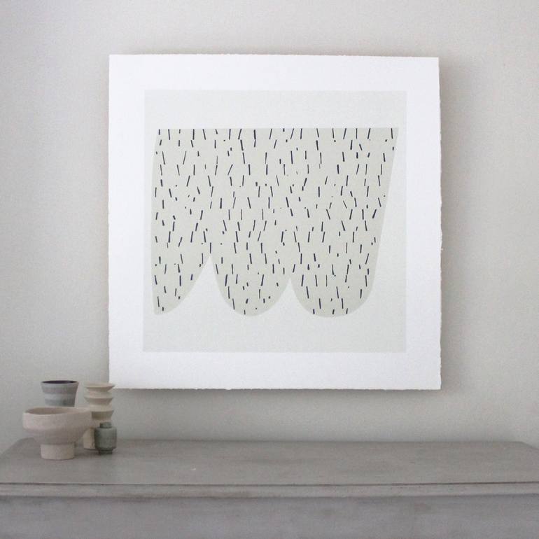 Original Abstract Printmaking by Emma Lawrenson