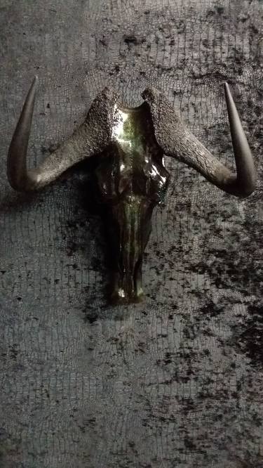 Yuma Skull Wall Sculpture thumb