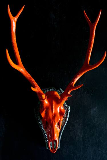 Original Surrealism Animal Sculpture by scott hendrie