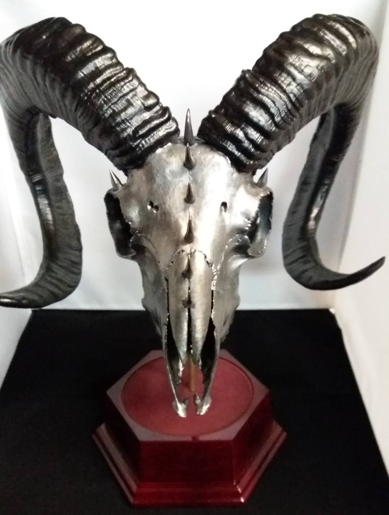 Original Modern Mortality Sculpture by scott hendrie