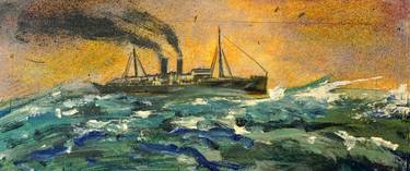 RMS Leinster with Orange Sky thumb