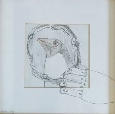 Original Animal Drawing by Helene Koopmans