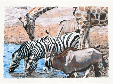 Original Animal Paintings by Kathleen Benton