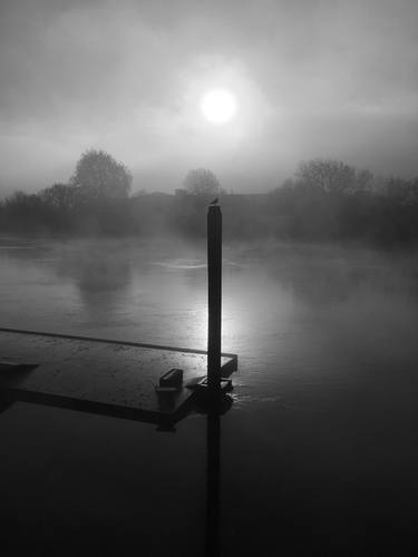 Fog on the river Thames - Limited Edition of 20 thumb