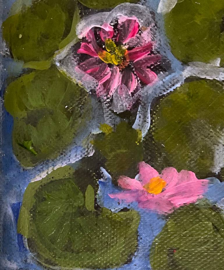 Original Abstract Expressionism Abstract Painting by Katherine Halford Greene