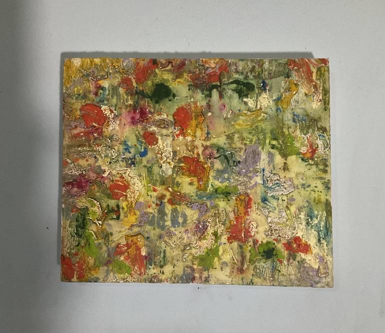 Original Abstract Painting by Katherine HALFORD Greene